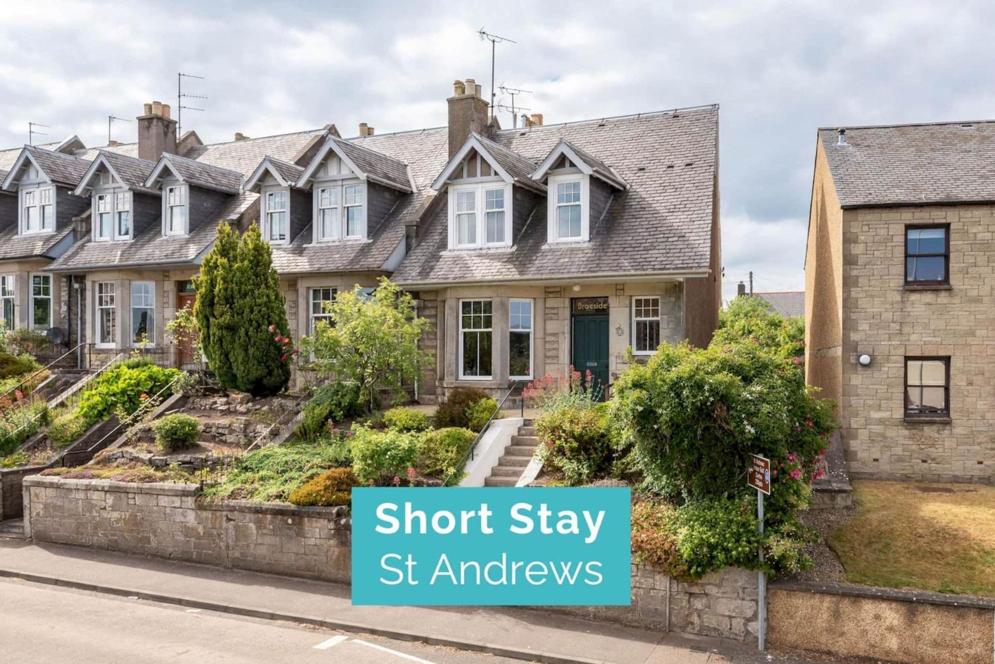 Braeside - 4 Beds - Sleeps 8 - Garden Villa St Andrews Exterior foto